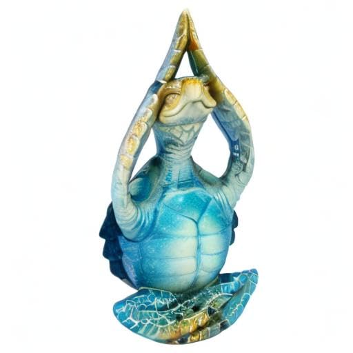 VVGIFTS Sea Turtle Yoga Statue