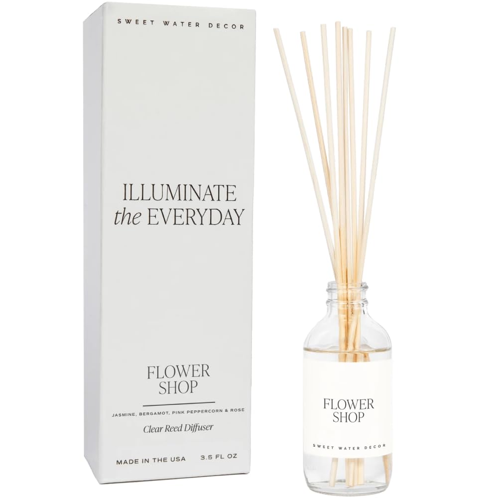 Sweet Water Decor Cashmere Vanilla Reed Diffuser – 3.5oz