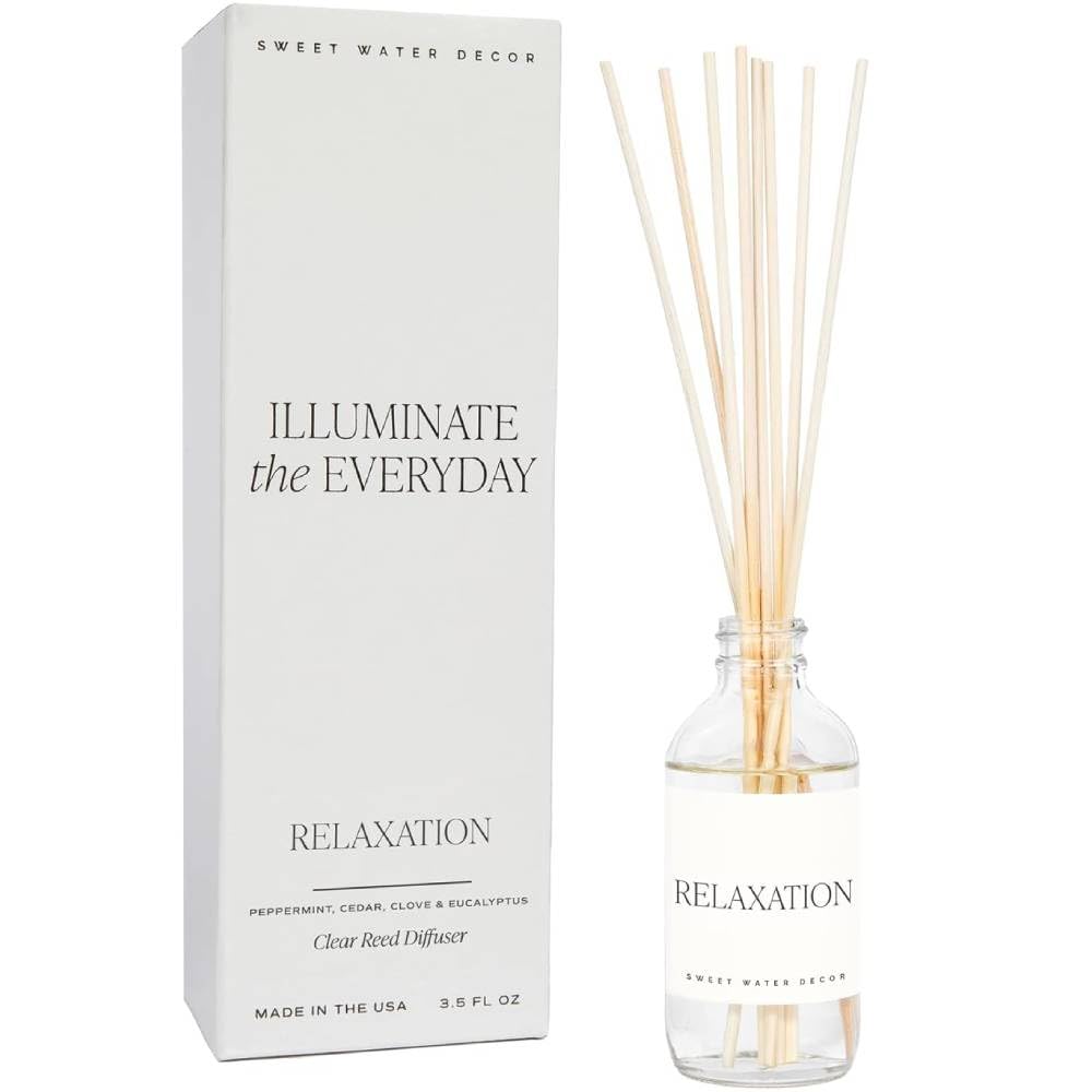 Sweet Water Decor Cashmere Vanilla Reed Diffuser – 3.5oz
