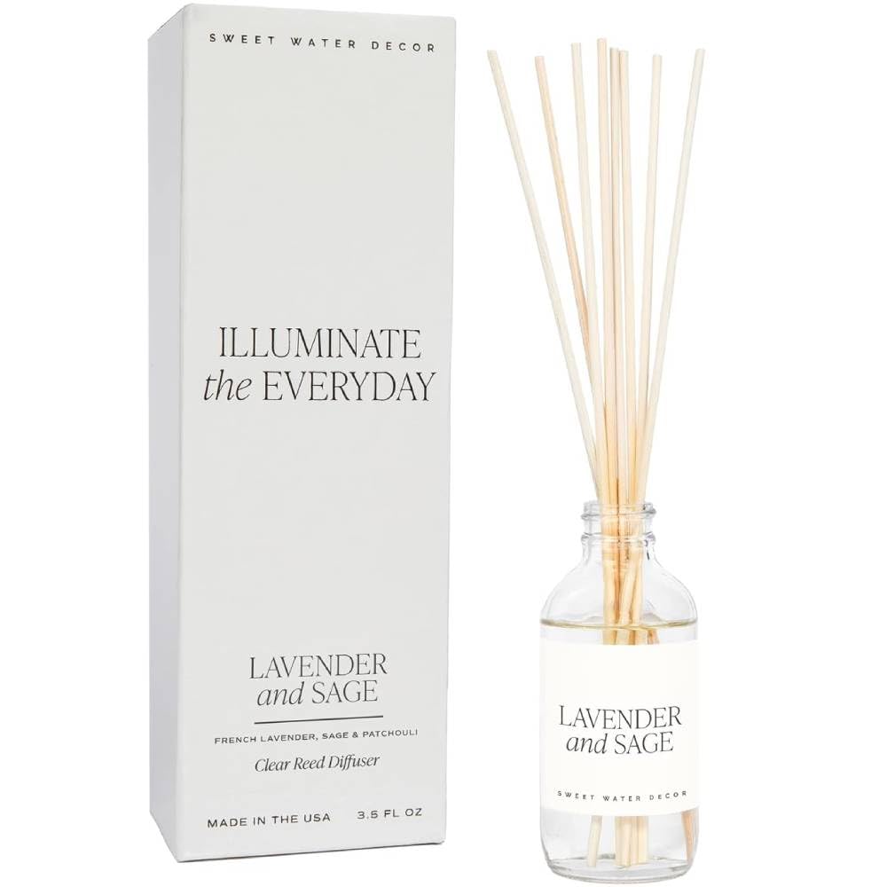 Sweet Water Decor Cashmere Vanilla Reed Diffuser – 3.5oz