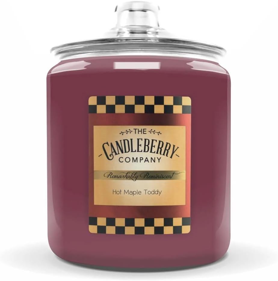 Candleberry Hot Maple Toddy Candle, 160 oz