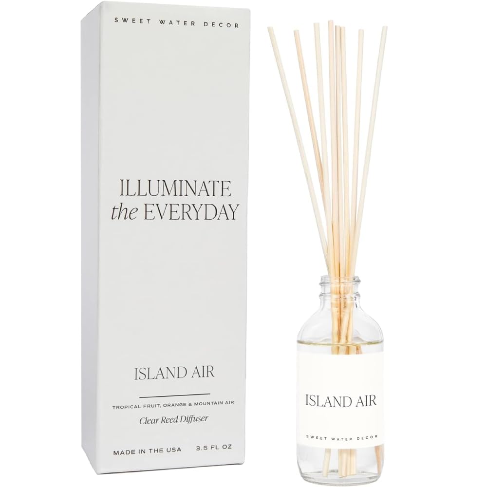 Sweet Water Decor Cashmere Vanilla Reed Diffuser – 3.5oz