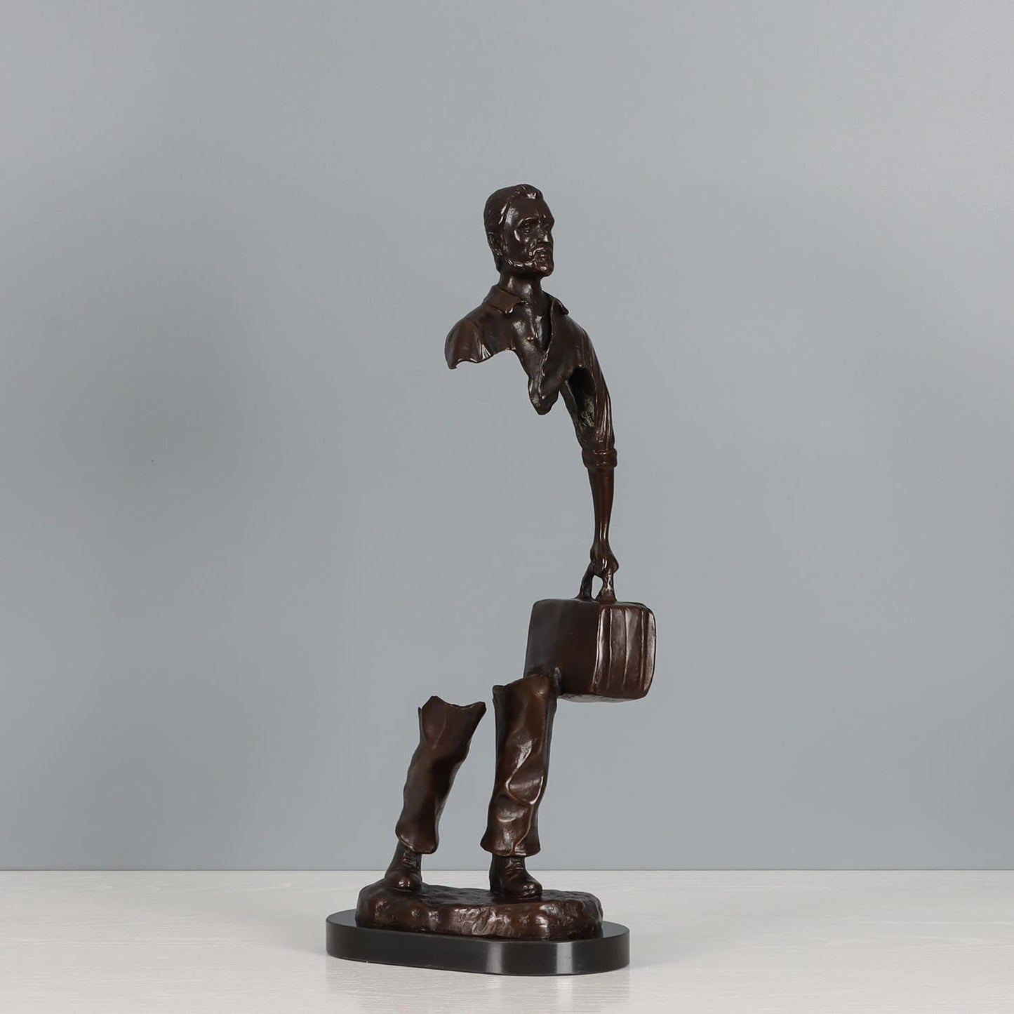 Traveler Man Bronze Statue – Large