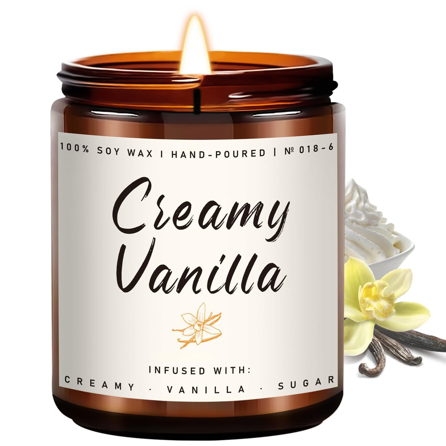 Auelife 4-Pack Fall Scented Candles