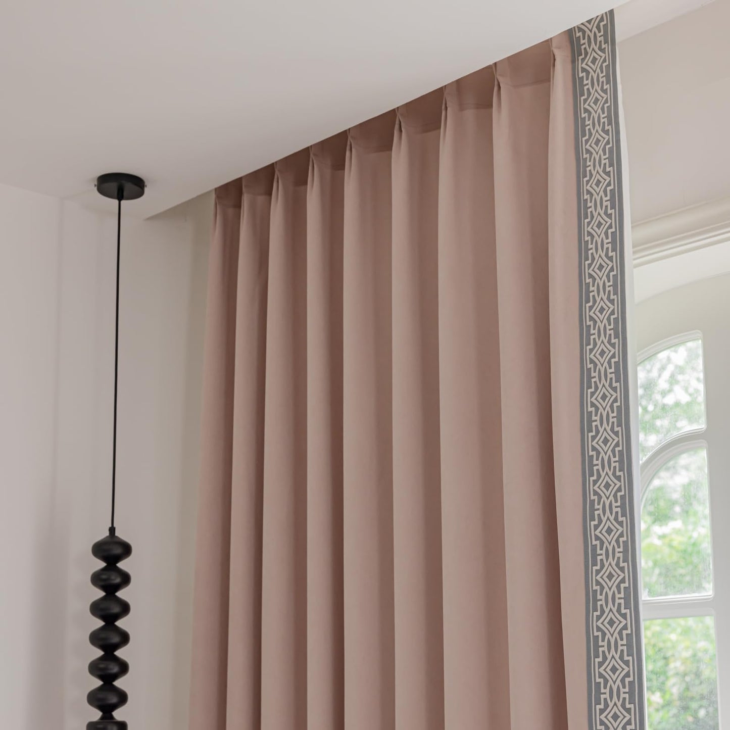 Teal Blackout Pinch Pleat Drapes – 52"x84", 2 Panels