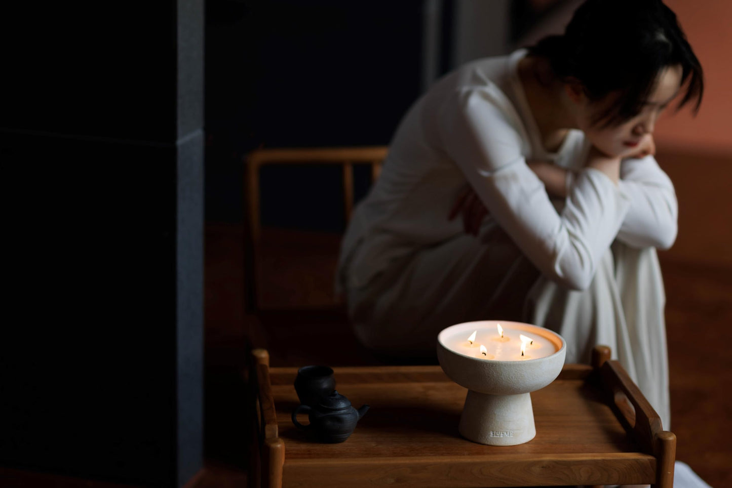 BLUEME 6-Wick Bergamot & Musk Candle