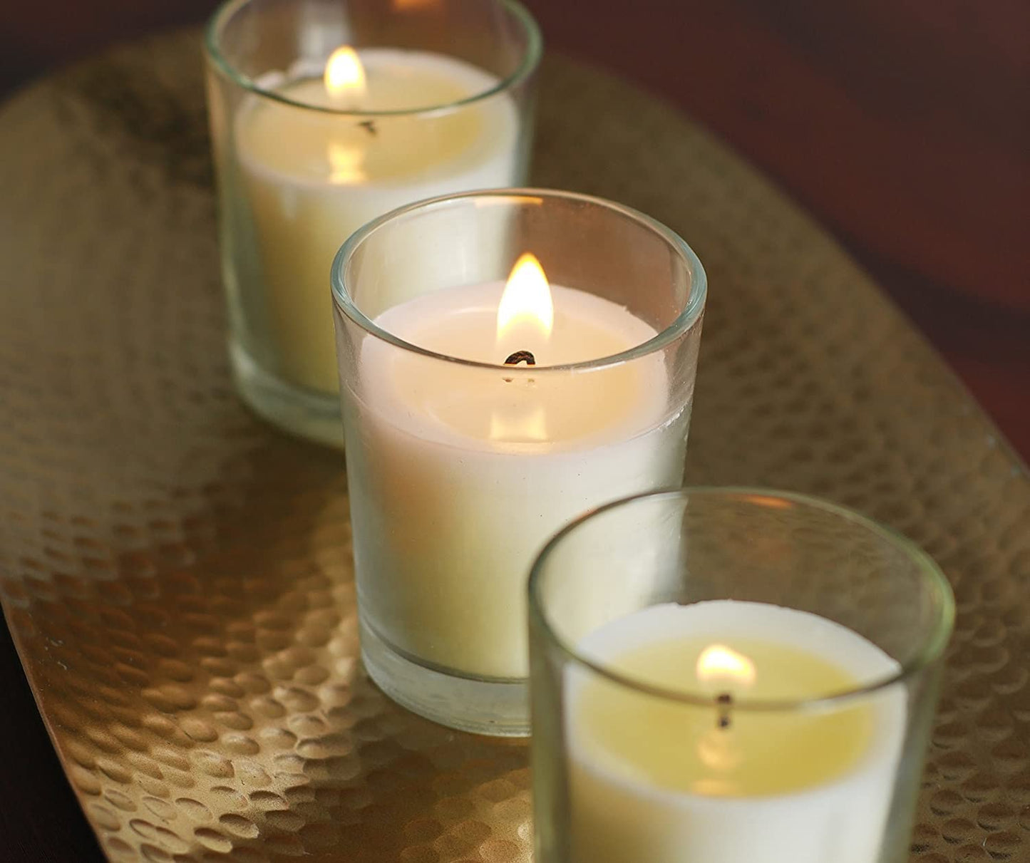 Hosley 240 Ivory Votive Candles