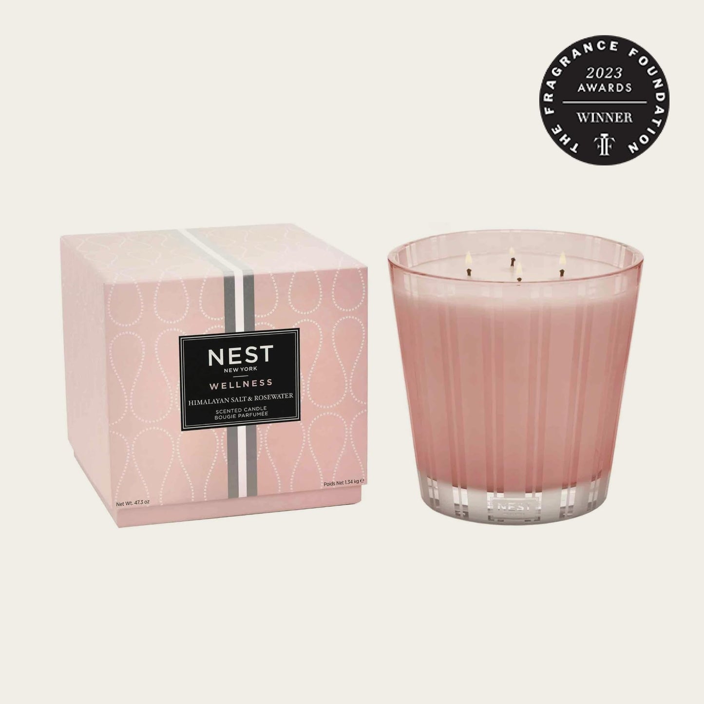NEST Driftwood & Chamomile Candle, 4-Wick