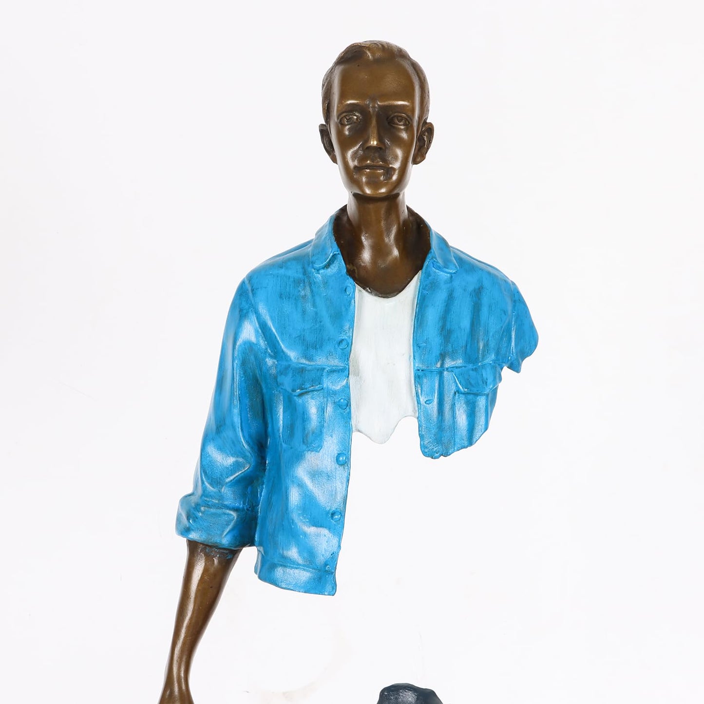 Traveler Man Bronze Statue – Large