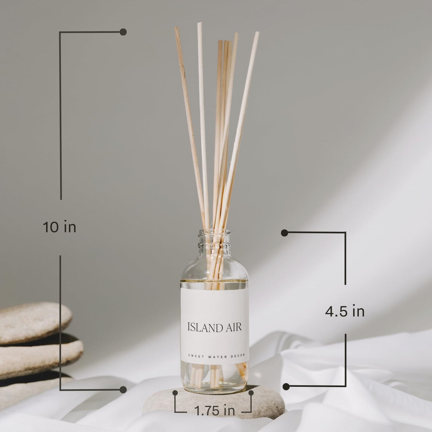 Sweet Water Decor Cashmere Vanilla Reed Diffuser – 3.5oz