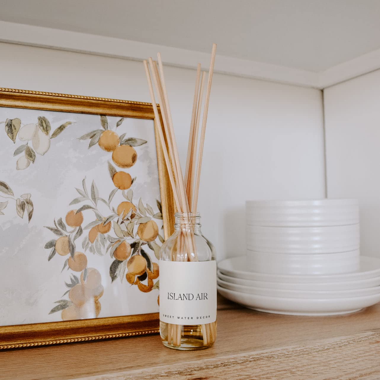 Sweet Water Decor Cashmere Vanilla Reed Diffuser – 3.5oz