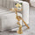 LOVEDIMA Gold Peacock Statue