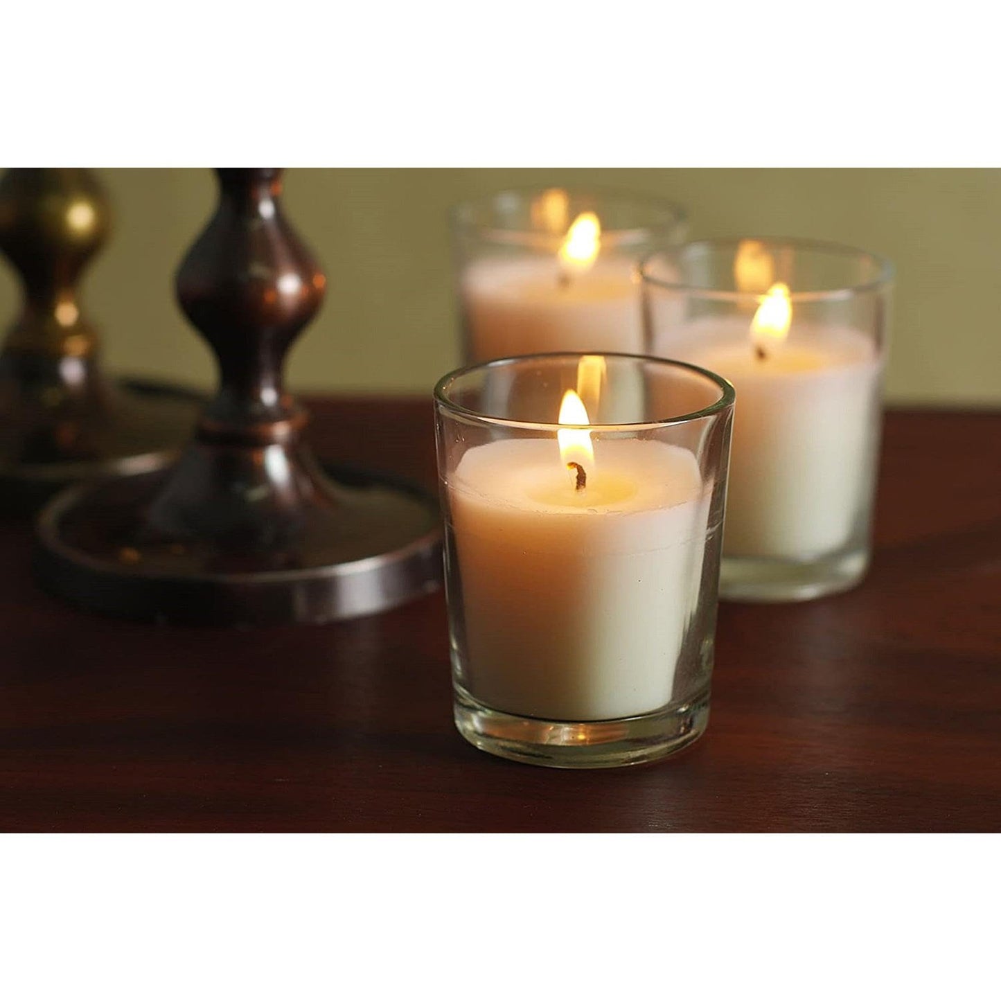 Hosley 240 Ivory Votive Candles