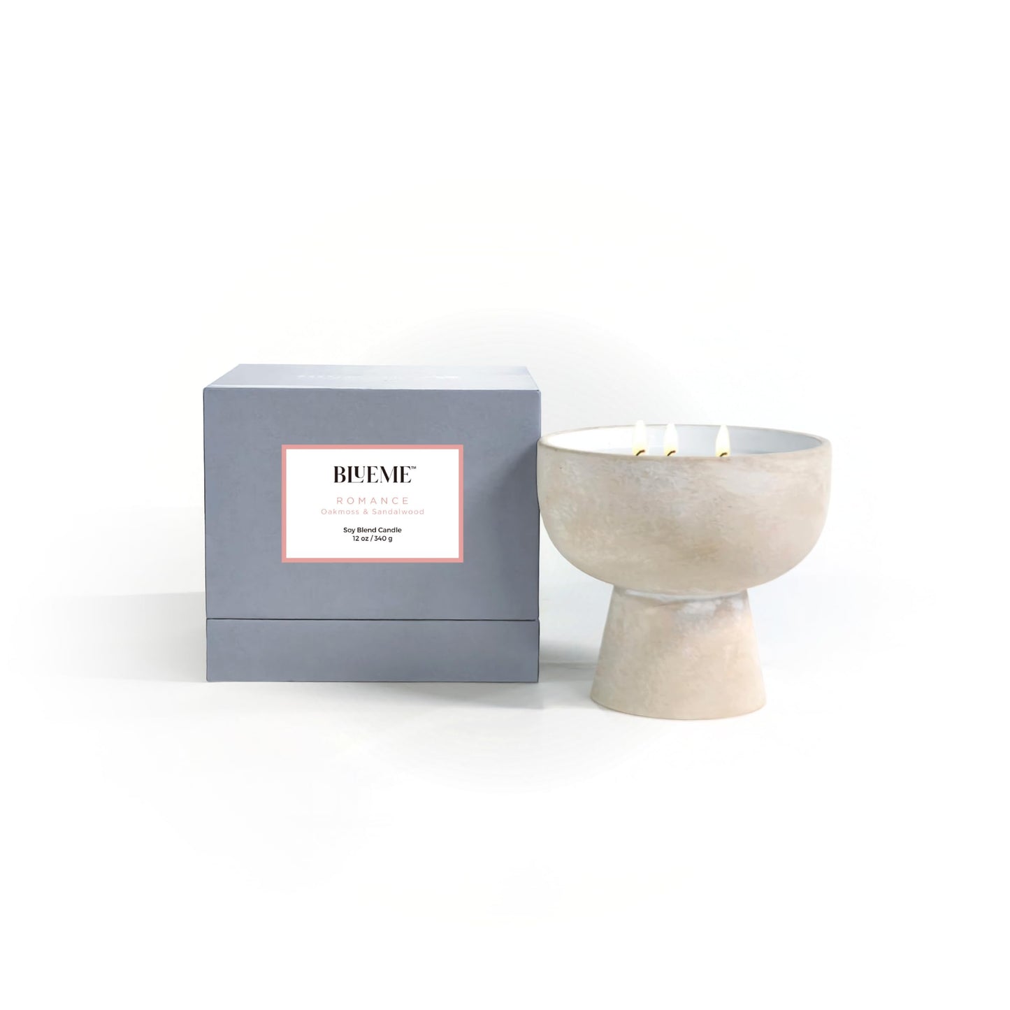 BLUEME 6-Wick Bergamot & Musk Candle