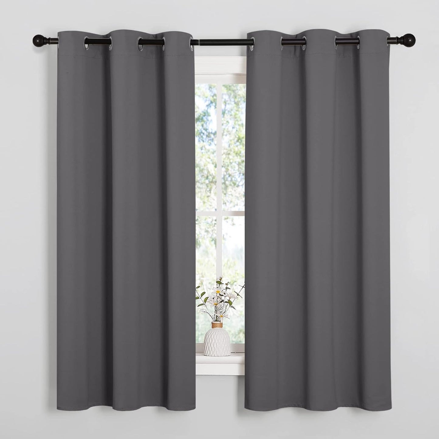 NICETOWN Blackout Curtains 42x63" Cappuccino