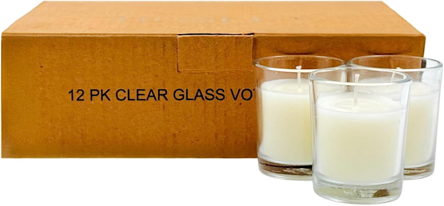 Hosley 240 Ivory Votive Candles