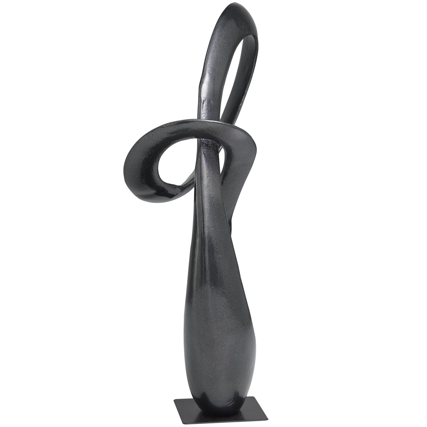 Deco 79 Abstract Sculpture 62" Black