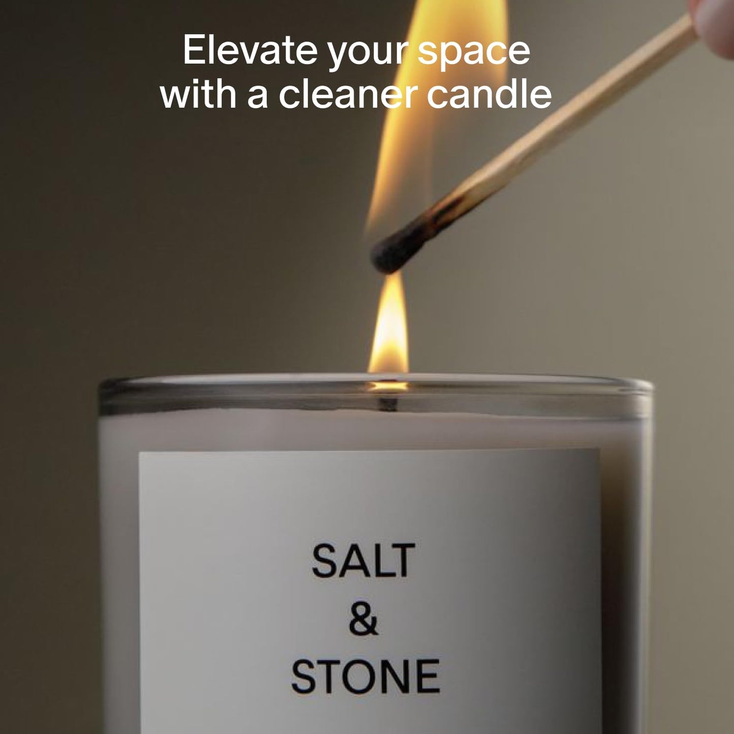 SALT & STONE Santal & Vetiver Candle 8.5oz
