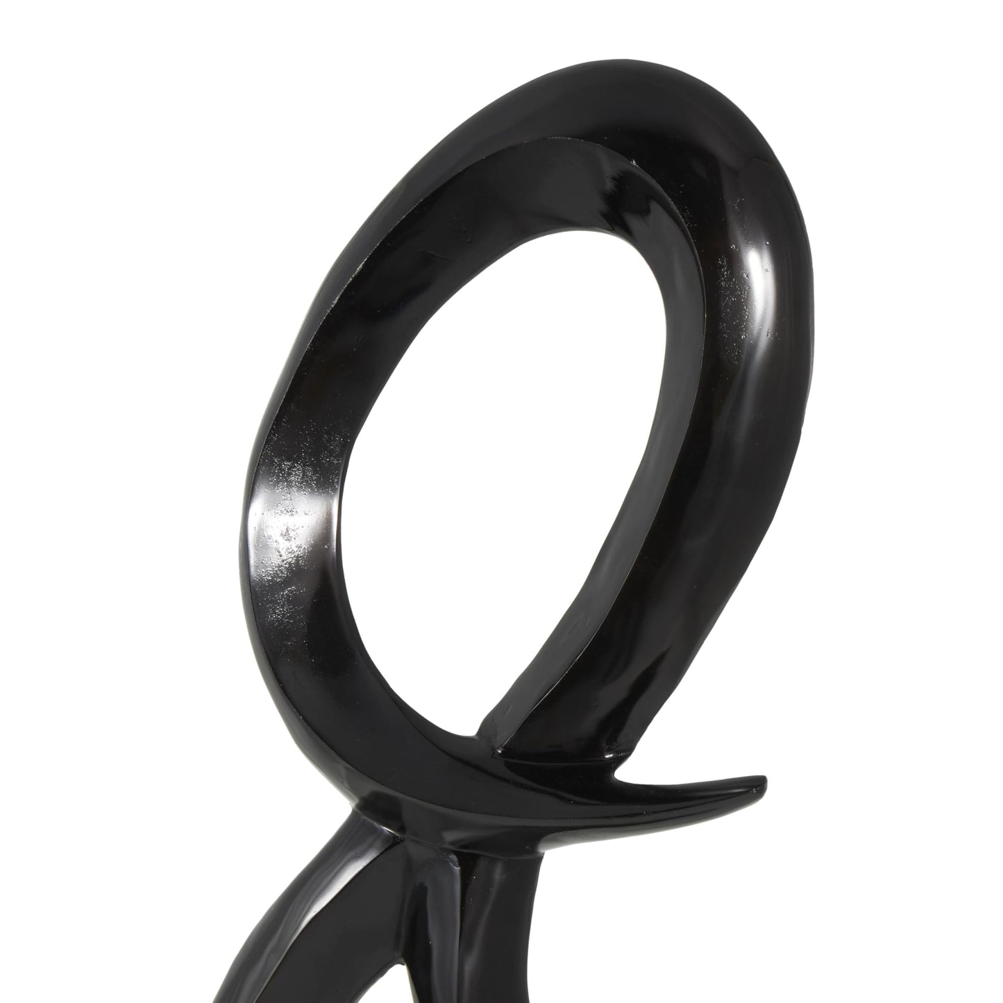 Deco 79 Abstract Sculpture 62" Black