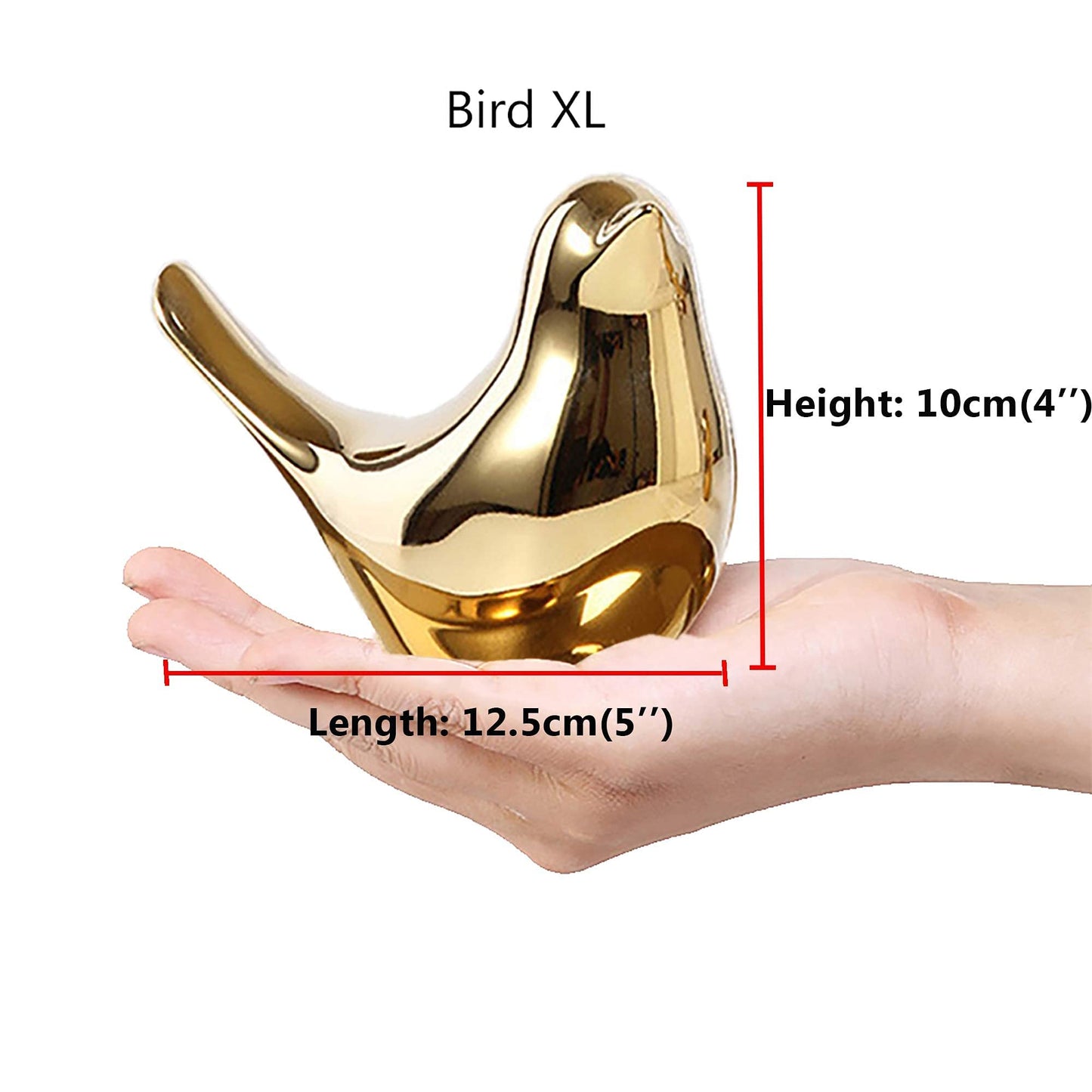 FANTESTICRYAN Gold Bird Statues