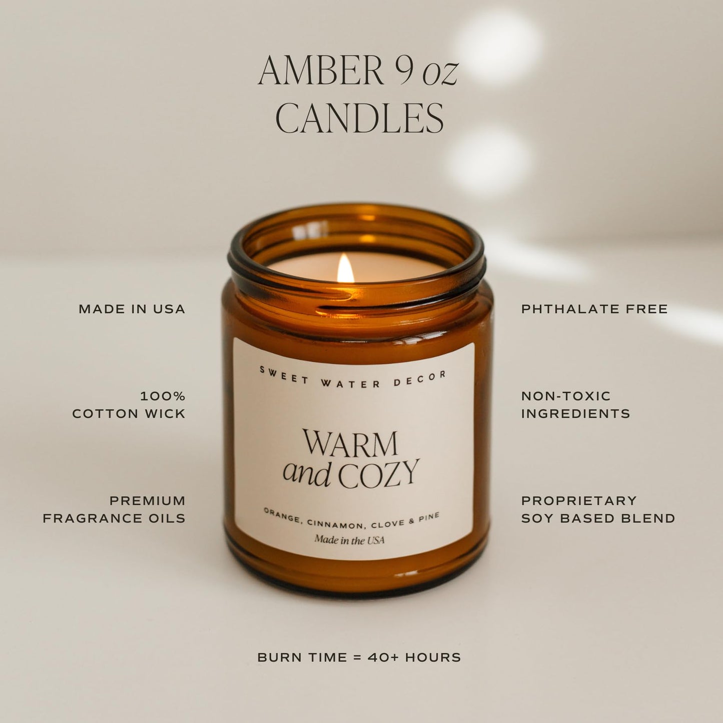 Sweet Water Decor Hello Fall Soy Candle, 9oz