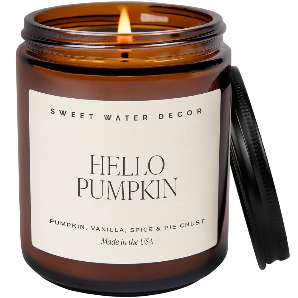 Sweet Water Decor Hello Fall Soy Candle, 9oz