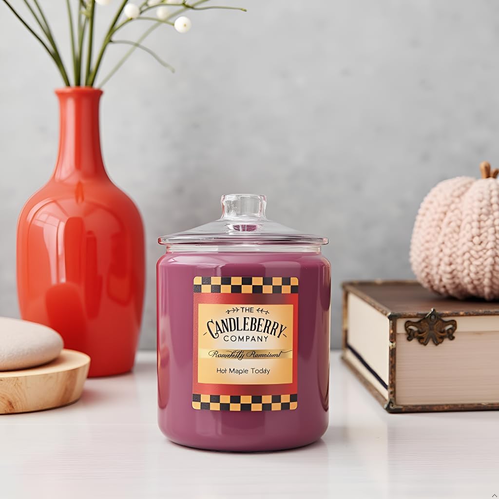 Candleberry Hot Maple Toddy Candle, 160 oz