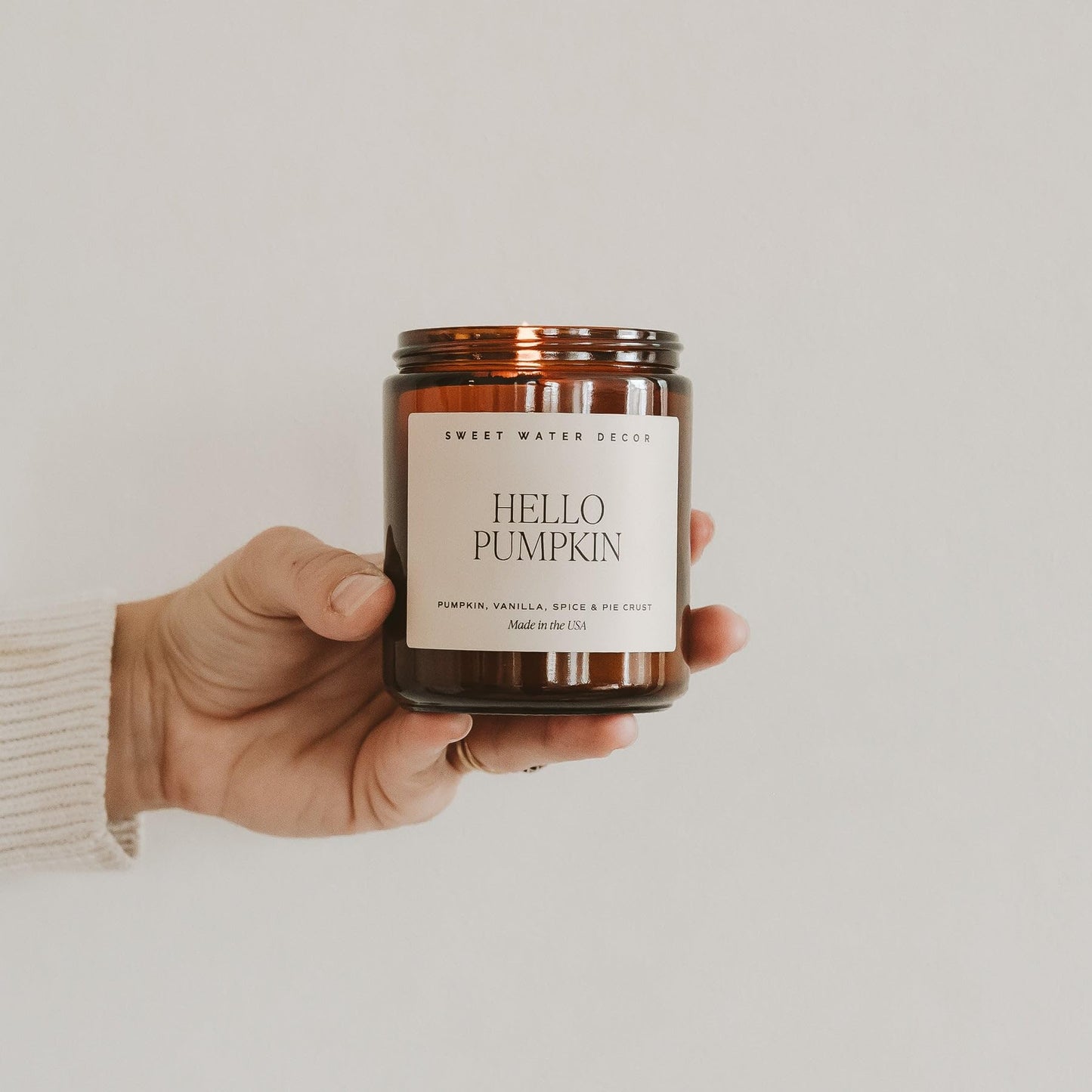 Sweet Water Decor Hello Fall Soy Candle, 9oz