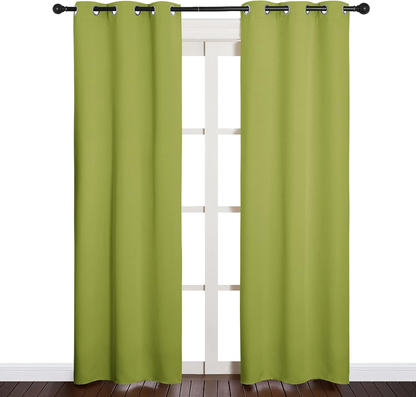 NICETOWN Blackout Curtains 42x63" Black