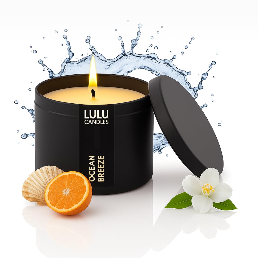 Lulu Jasmine, Oud & Sandalwood Candle, 62 oz