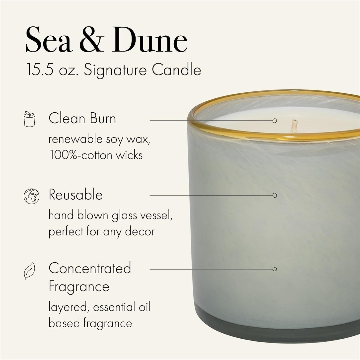 LAFCO Big Sky Candle, 2-Pack, 15.5 oz