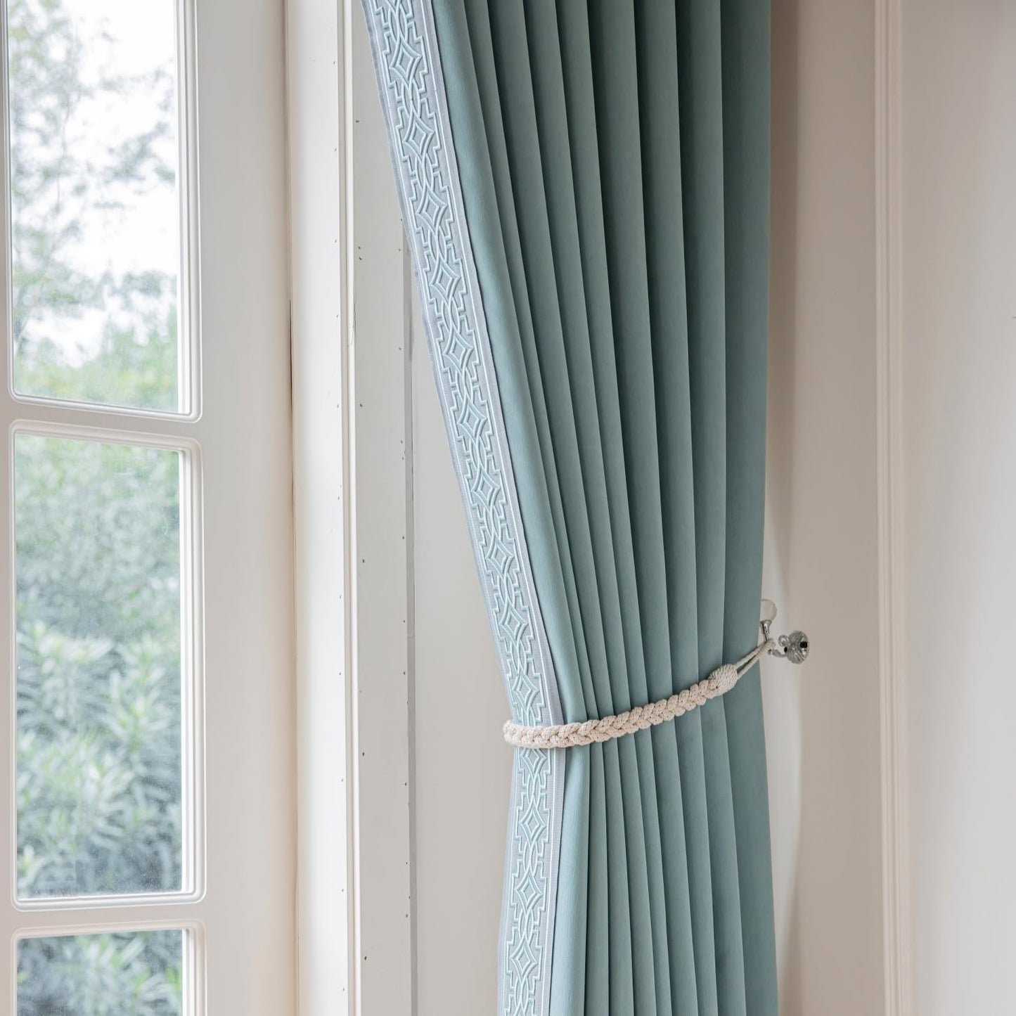 Teal Blackout Pinch Pleat Drapes – 52"x84", 2 Panels