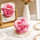 Yalikop Wood Knot Decor, White