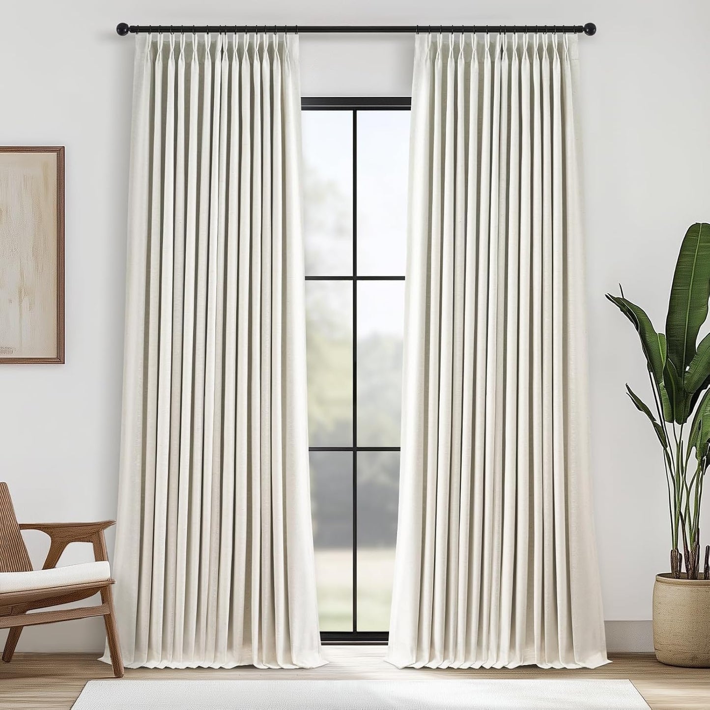 Topfinel Blackout Curtain 72x108, 1 Panel
