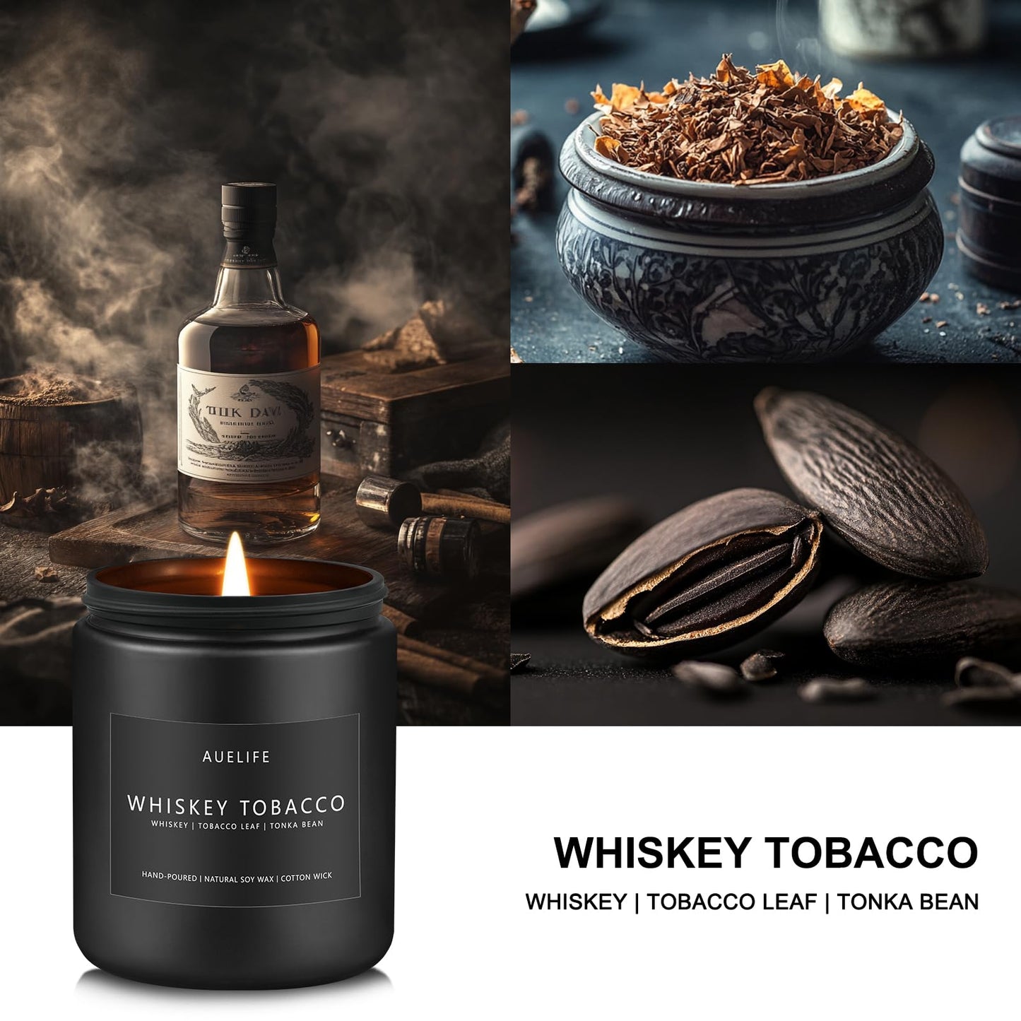Men’s 4-Pack Scented Candle Set
