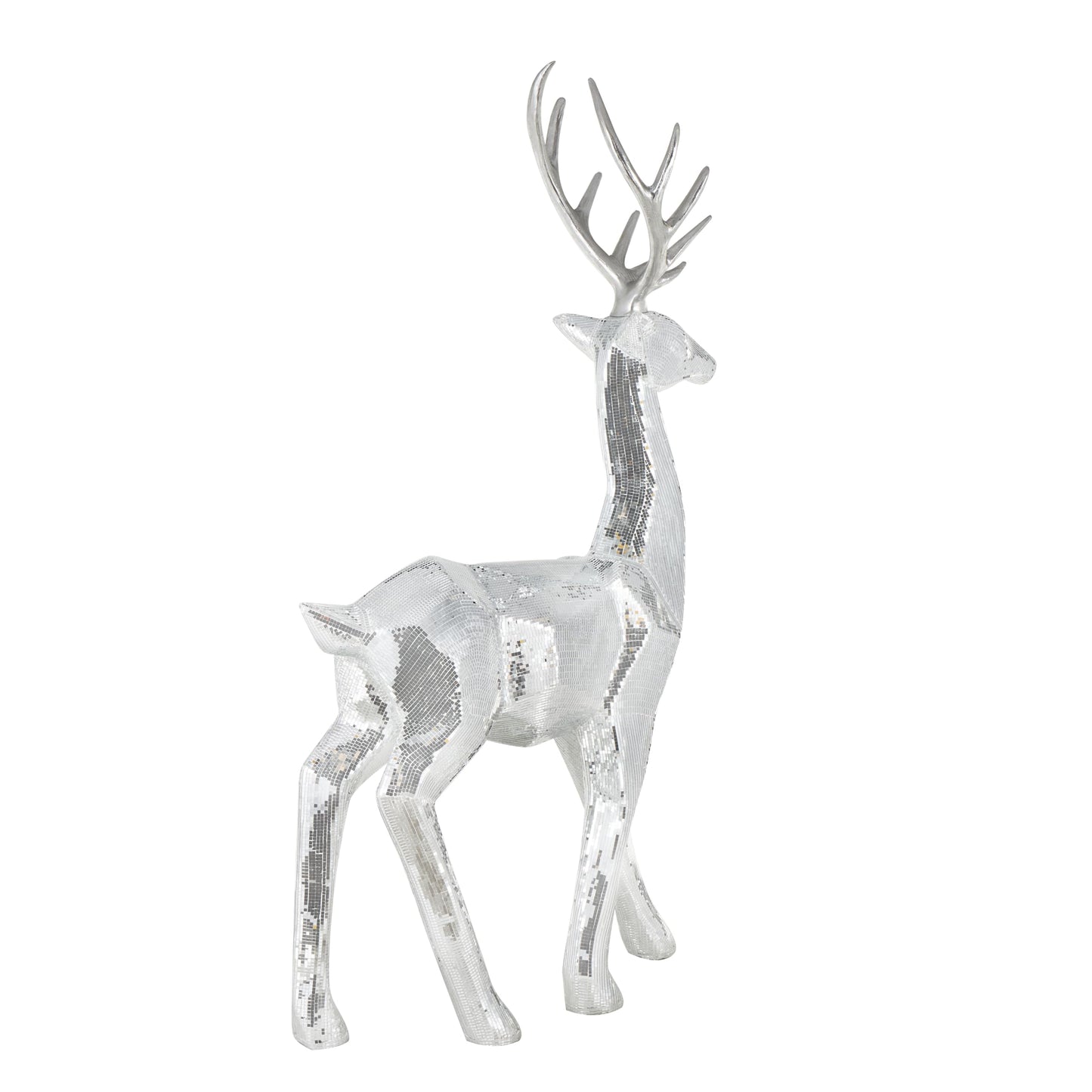 Deco 79 Copper Reindeer Statue 56"