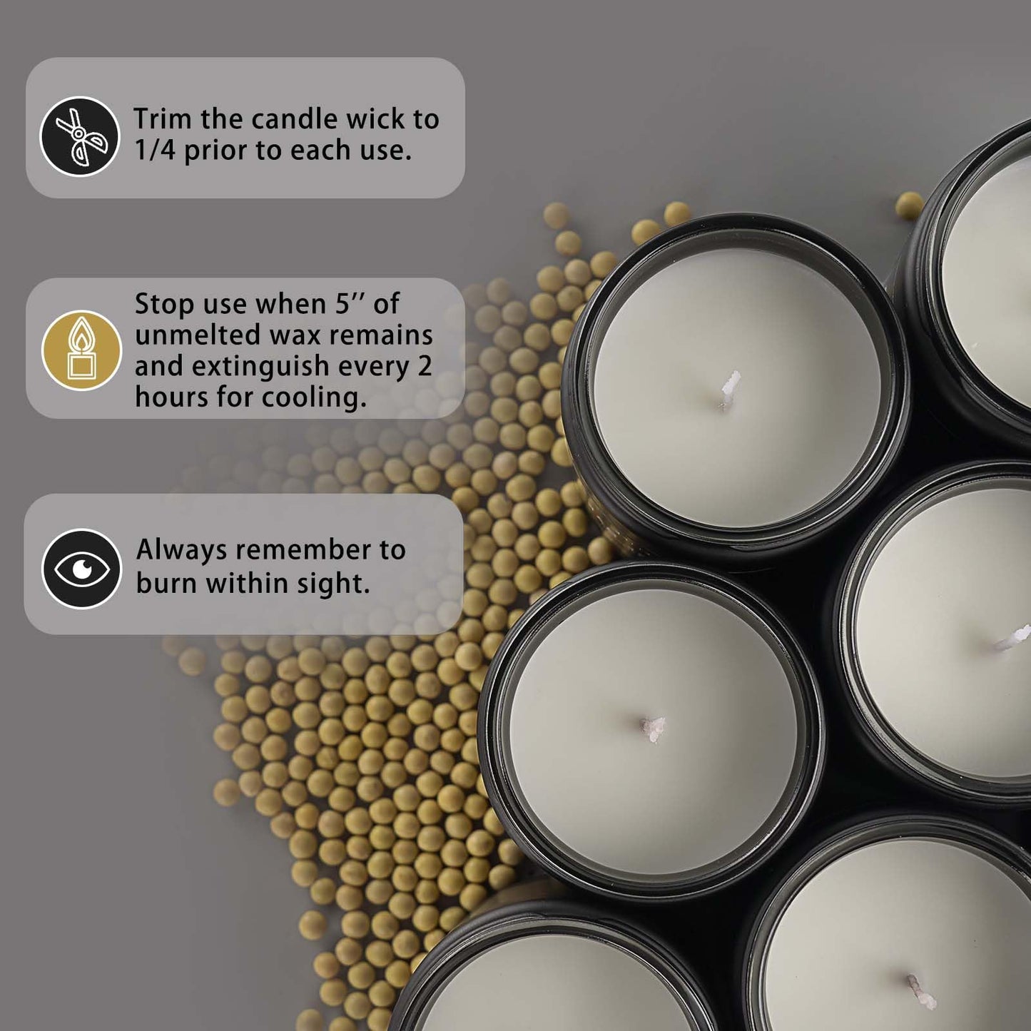 Men’s 4-Pack Scented Candle Set