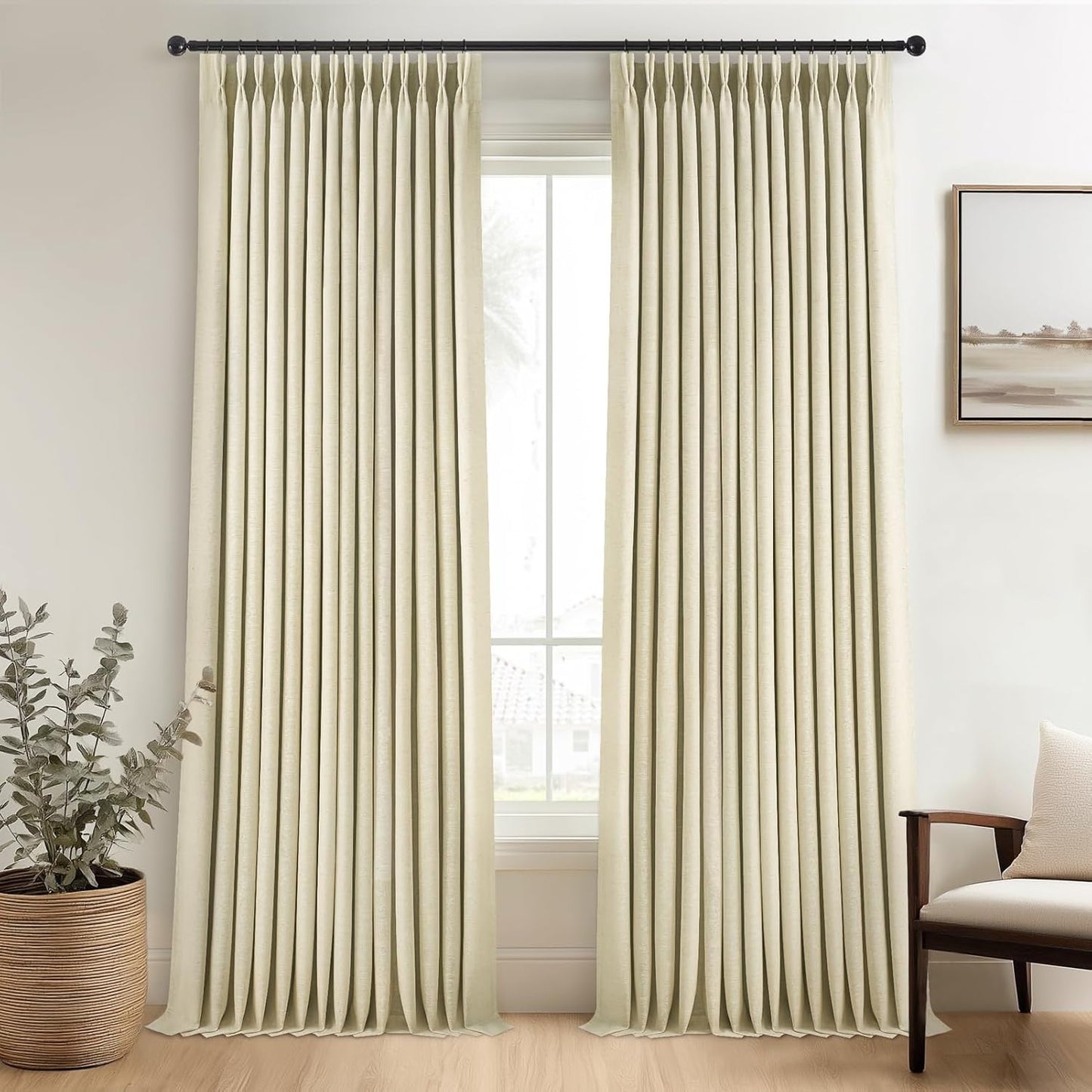 Topfinel Blackout Curtain 72x108, 1 Panel