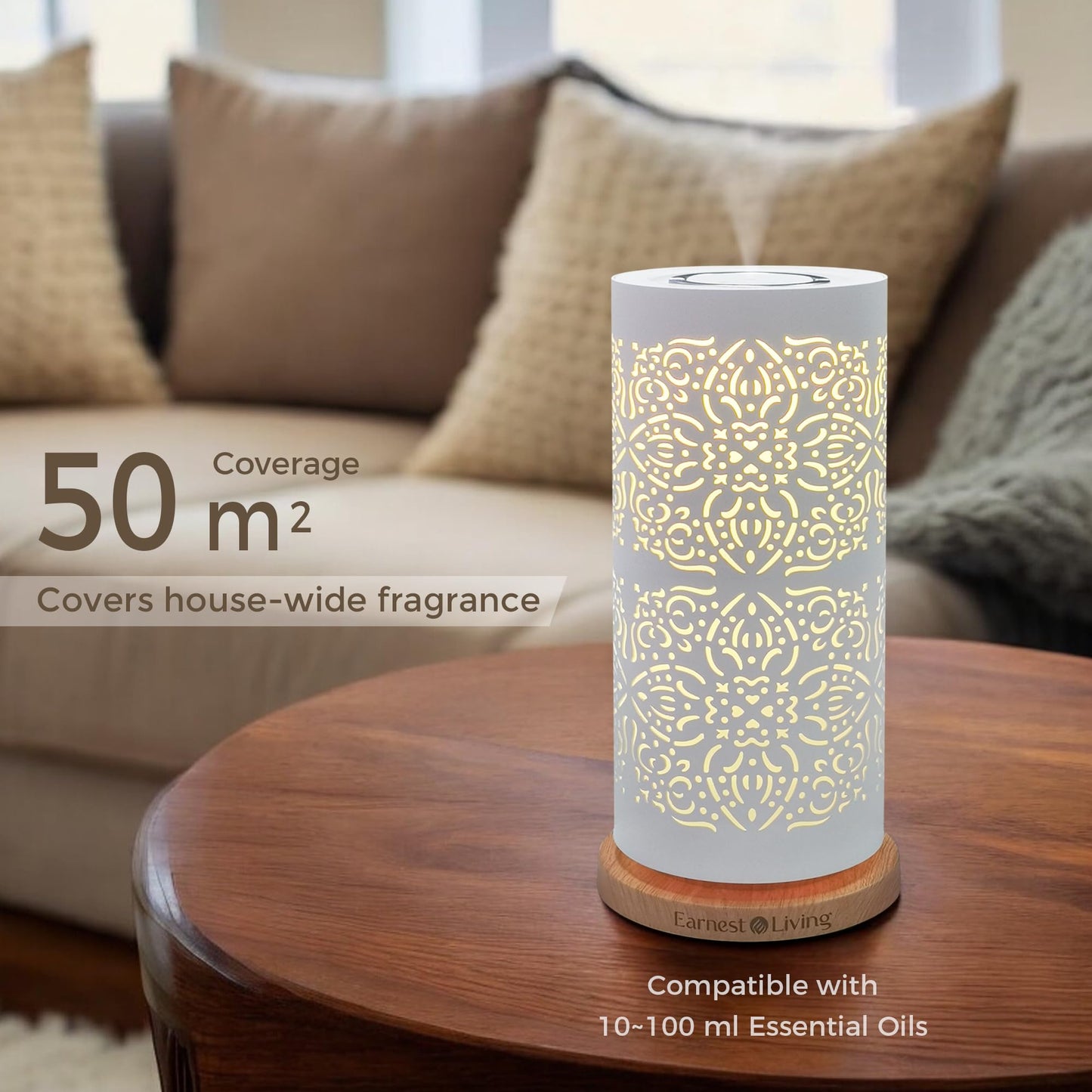Earnest Living Ceramic Oil Diffuser 100ml