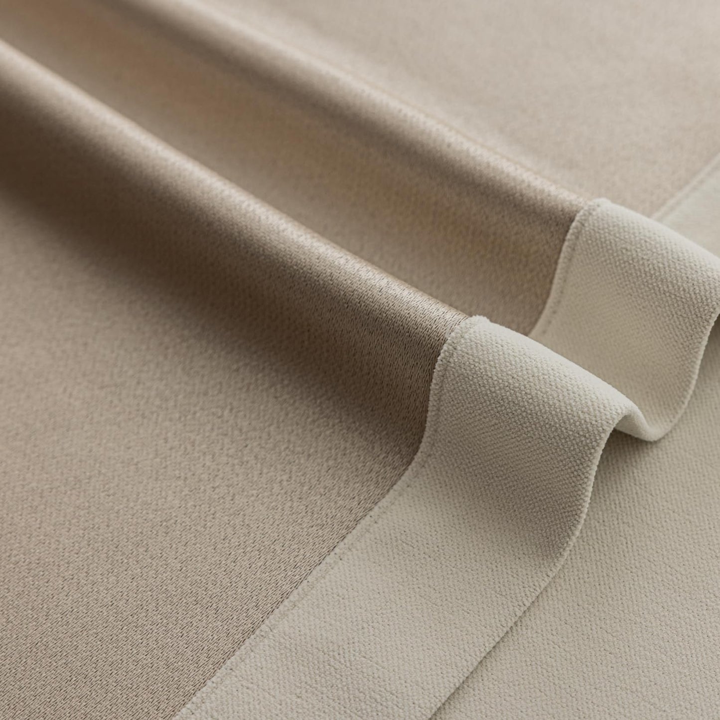 Beige Pinch Pleat Curtains 50x84