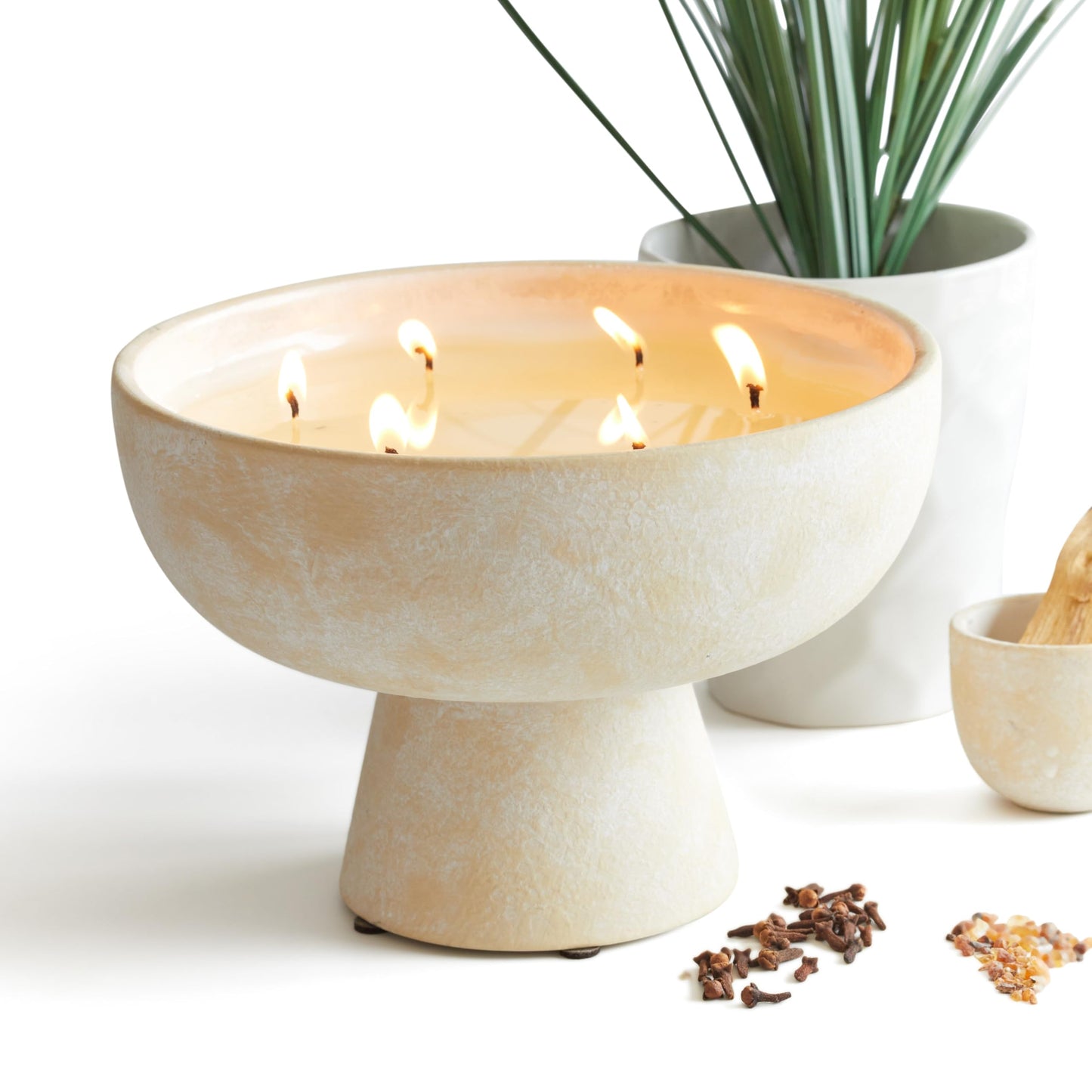 BLUEME 6-Wick Bergamot & Musk Candle