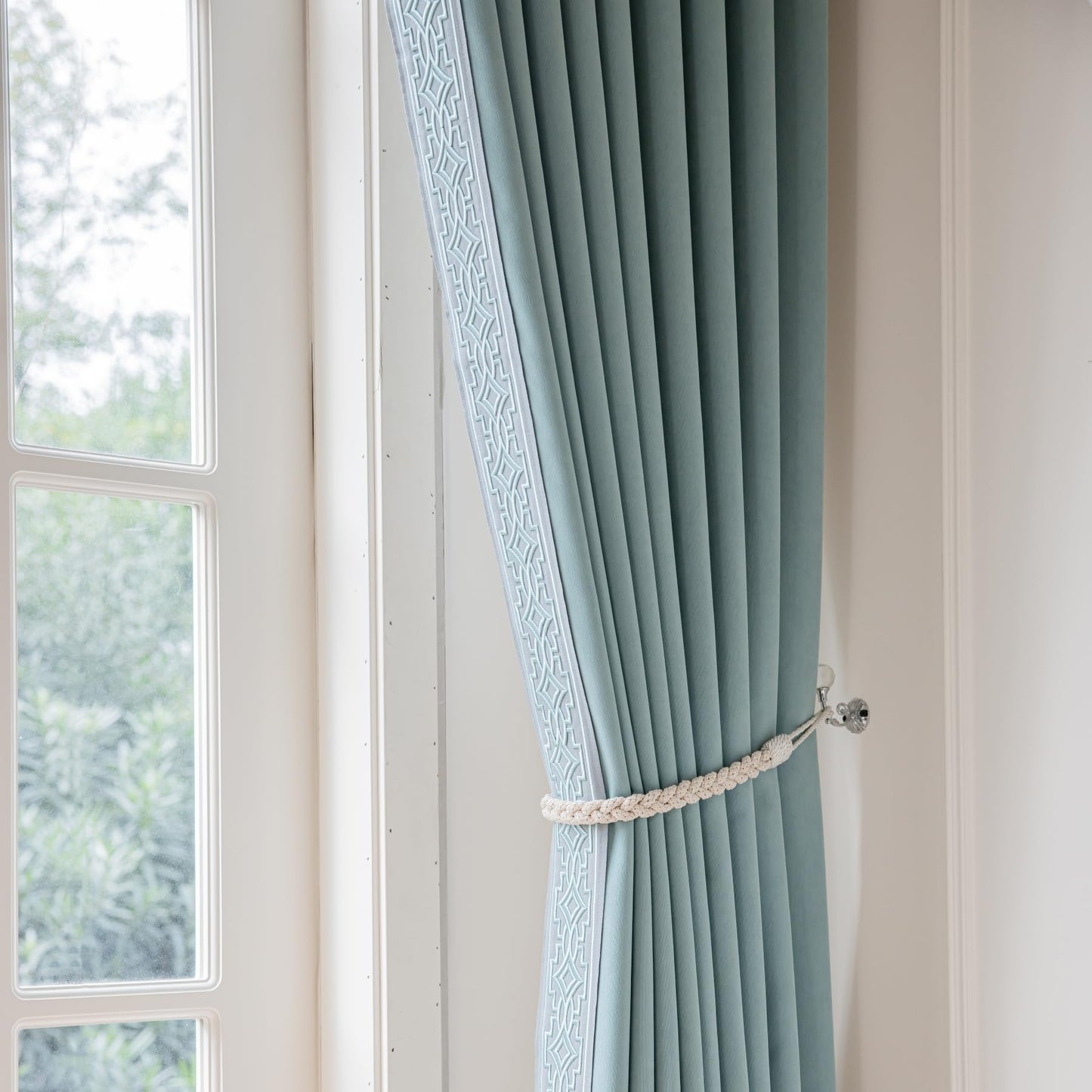 Teal Blackout Pinch Pleat Drapes – 52"x84", 2 Panels