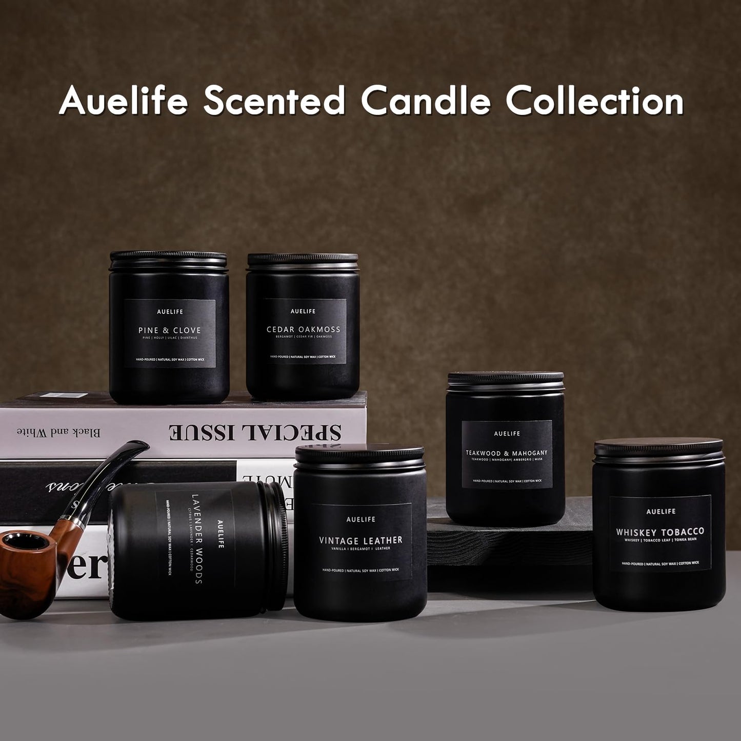 Men’s 4-Pack Scented Candle Set