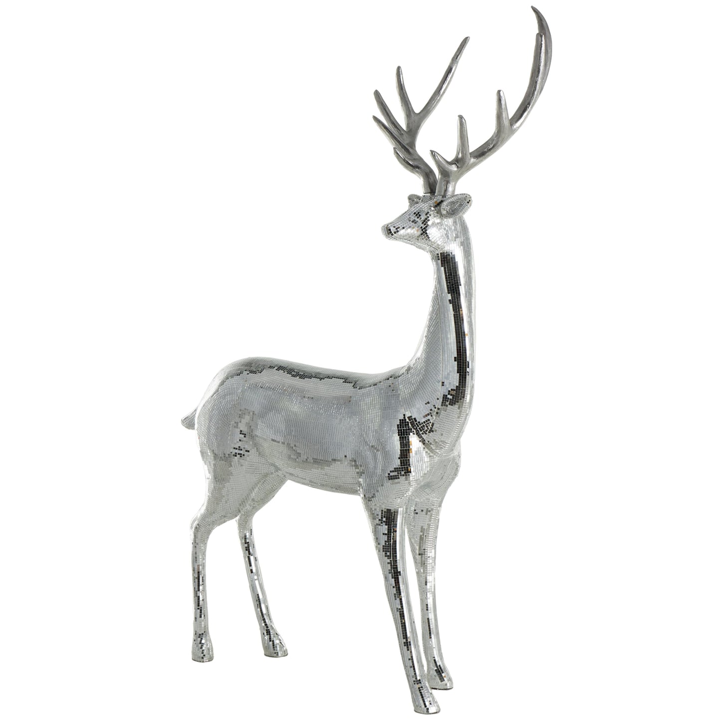 Deco 79 Copper Reindeer Statue 56"