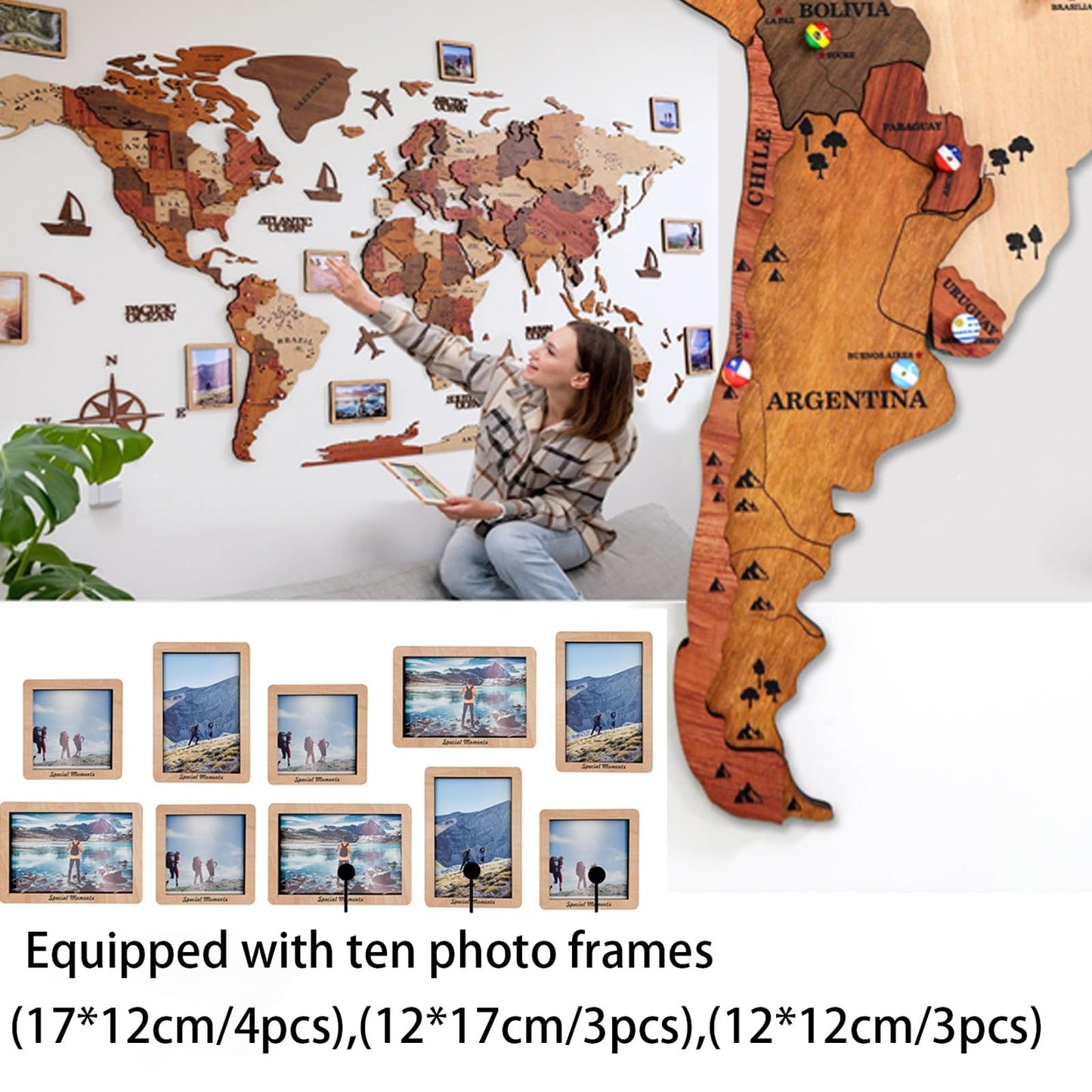 3D LED World Map – Medium