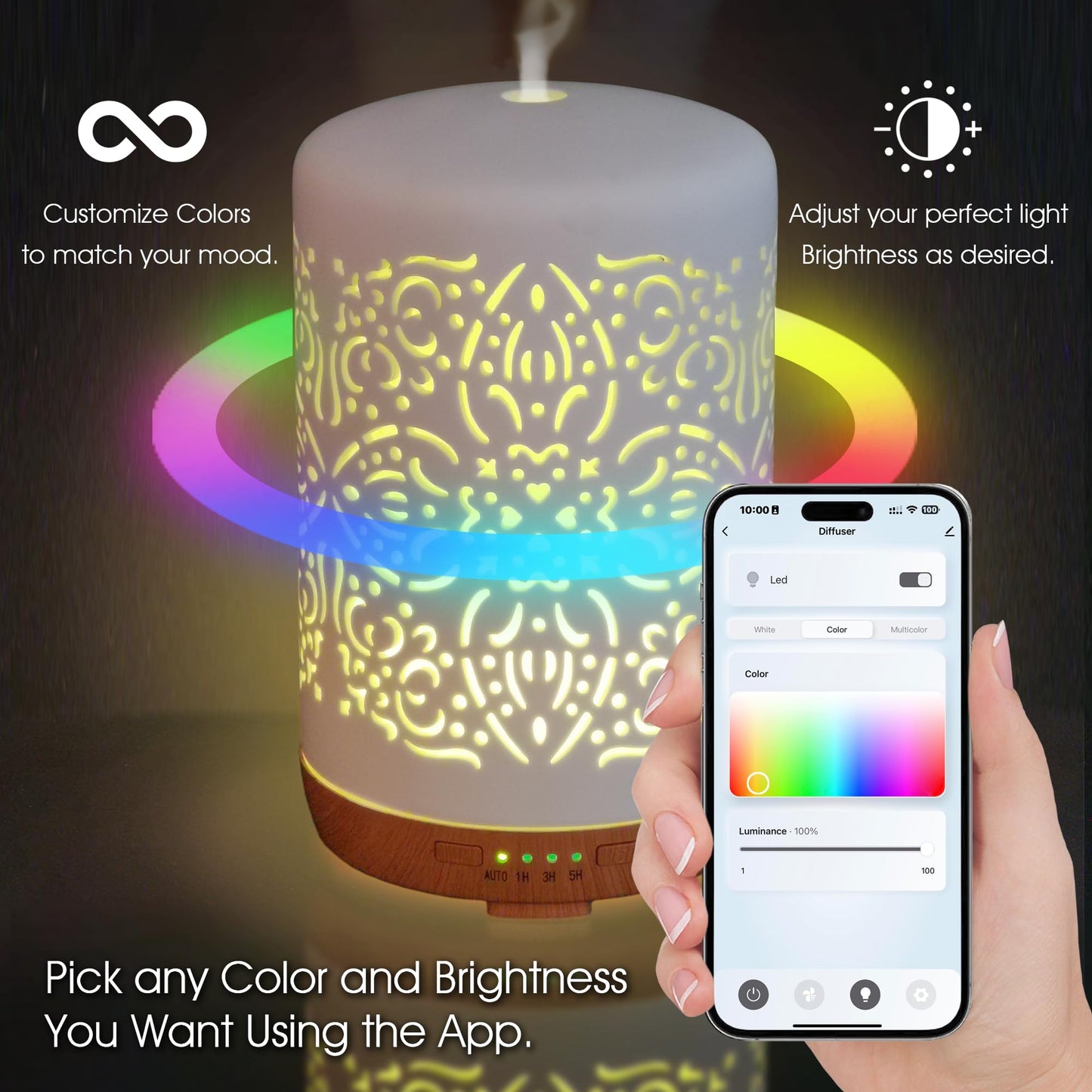 Earnest Living Ceramic Oil Diffuser 100ml