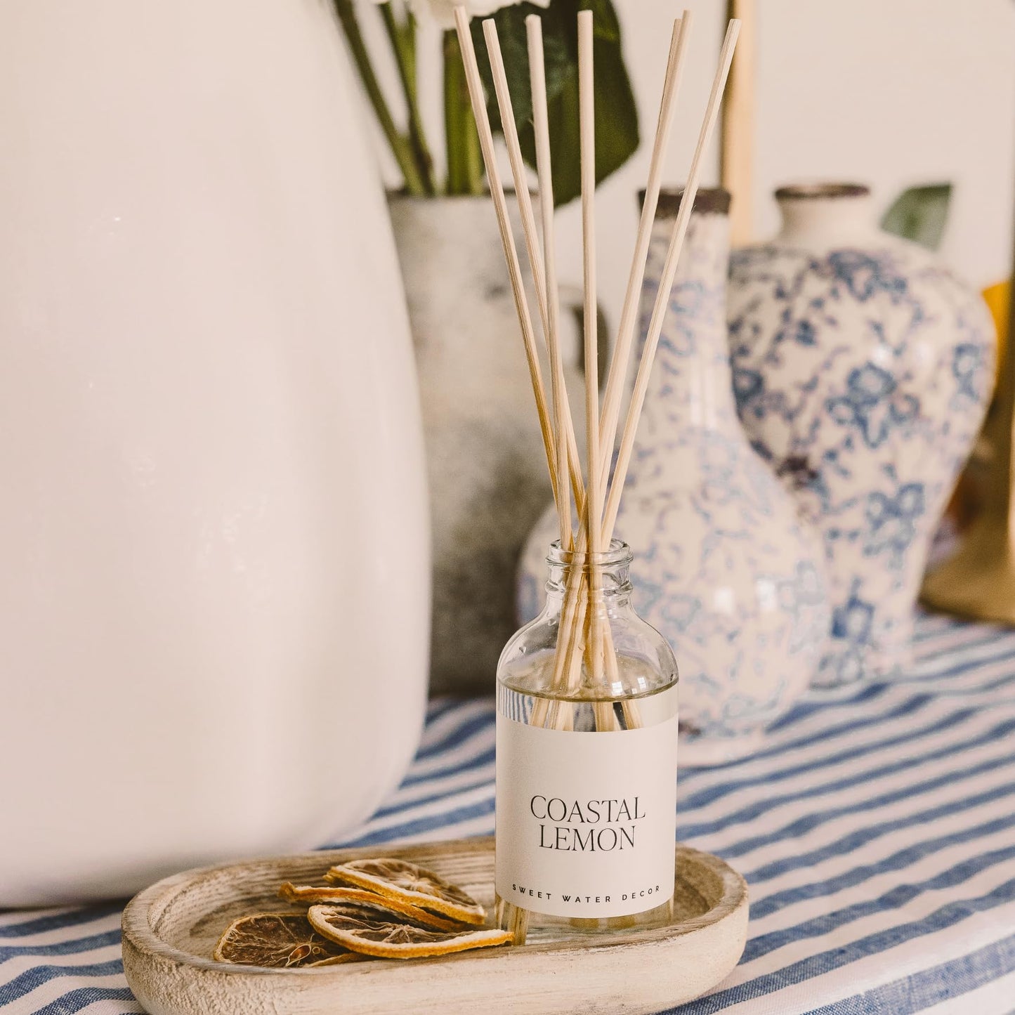 Sweet Water Decor Cashmere Vanilla Reed Diffuser – 3.5oz