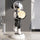 Gold Astronaut Floor Statue
