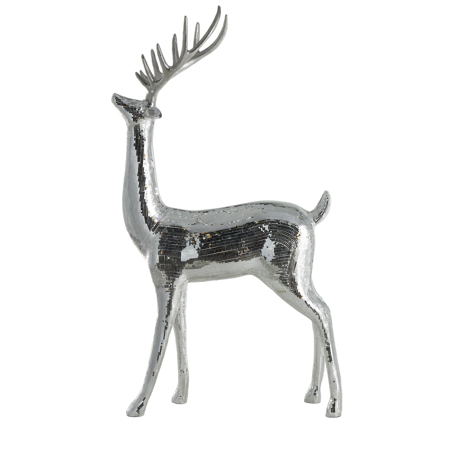 Deco 79 Copper Reindeer Statue 56"