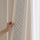 Pinch Pleat Curtains, with Geometric Trim Design